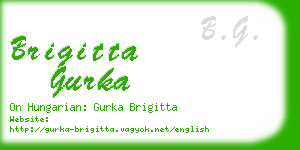 brigitta gurka business card